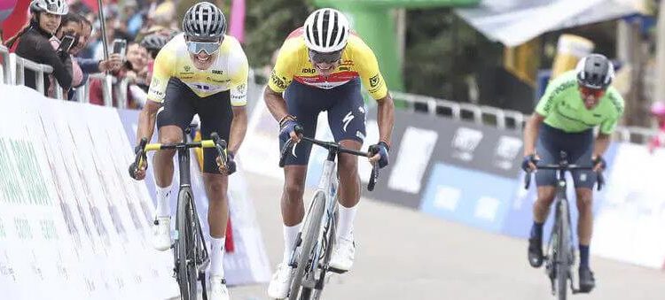 La Vuelta a Colombia se detiene por el paro minero