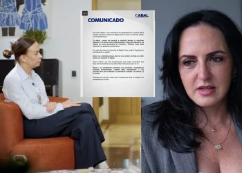 María Fernanda Cabal desmiente amenazas o grabaciones a esposa de Miguel Uribe Turbay