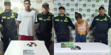 Tres presuntos delincuentes capturados armados en Sabanalarga y Repelón