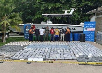 Incautan 1,6 toneladas de cocaína en Bocas de Ceniza: cuatro personas fueron capturadas
