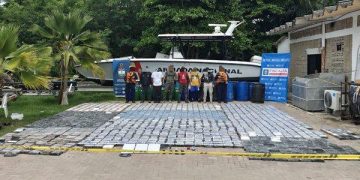 Incautan 1,6 toneladas de cocaína en Bocas de Ceniza: cuatro personas fueron capturadas