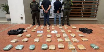 Así iban a ingresar 27 kilos de marihuana a Cartagena: “Estaban camuflados”