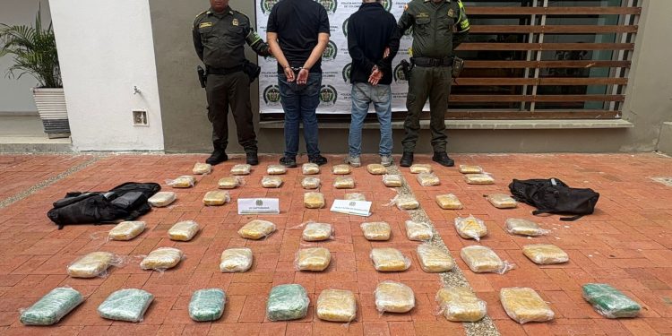 Así iban a ingresar 27 kilos de marihuana a Cartagena: “Estaban camuflados”