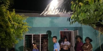 Vendaval deja casas destechadas y familias damnificadas en la Zona Bananera