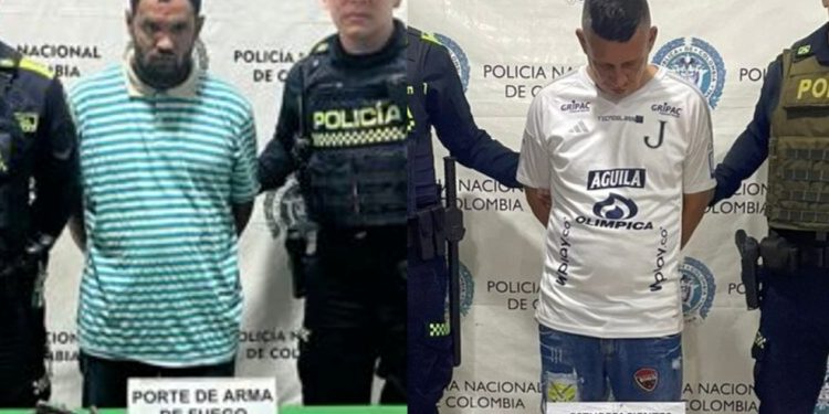 Entre fierros y “bareta”: cayeron dos pillos armados y cargados en Barranquilla y Malambo
