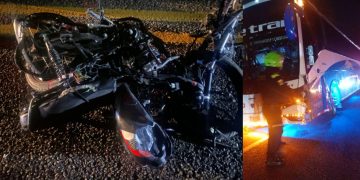 Motociclista muere tras choque contra bus en la vía Cordialidad, Baranoa