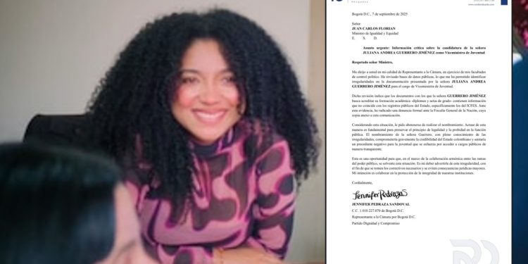 Fuerte polémica por posible posesión de Juliana Guerrero como Vice Ministra