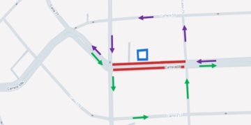 Atentos a los cierres viales de hoy por grabaciones en la ciudad