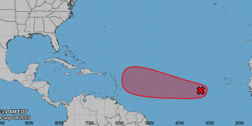 Onda tropical en el Atlántico tiene 80 % de probabilidad de convertirse en ciclón