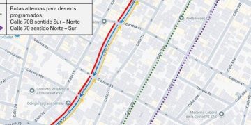 ¡Ojo conductores! La calle 72 se cierra por tramos desde este 10 de septiembre