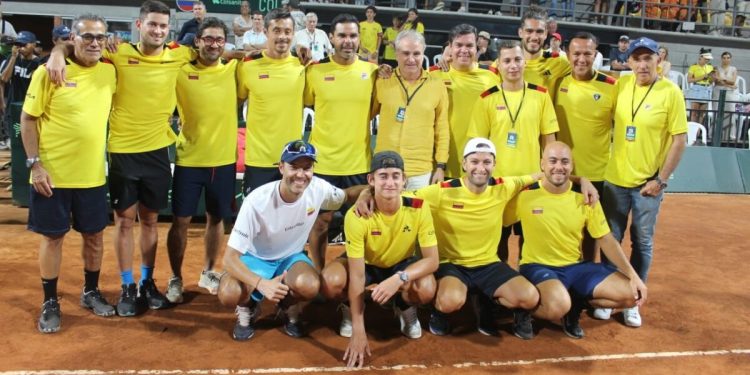 Conocido el equipo colombiano para enfrentar a Eslovaquia en Copa Davis