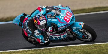 David Alonso ya disputa el Gran Premio de Japón de Moto2