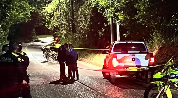 Tres personas asesinadas en la vía a La Buitrera, sur de Cali