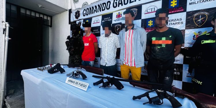 Capturan en Magdalena a cuatro presuntos integrantes del Clan del Golfo, entre ellos alias ‘Cristica’