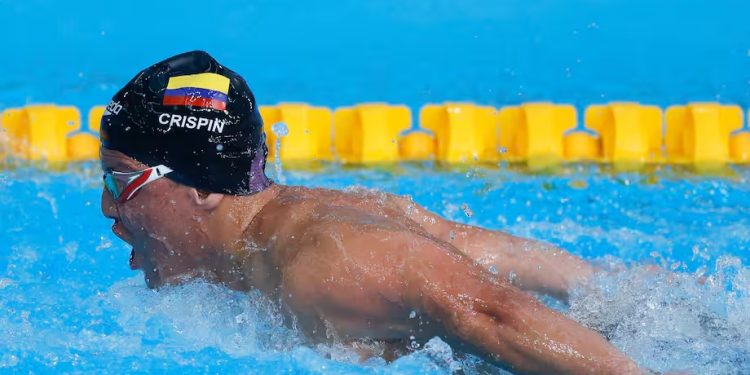 Nelson Crispín suma otro oro y Colombia brilla en el Mundial de Paranatación