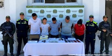 A prisión cuatro señalados por el hurto de armamento en estación de Policía de Villanueva