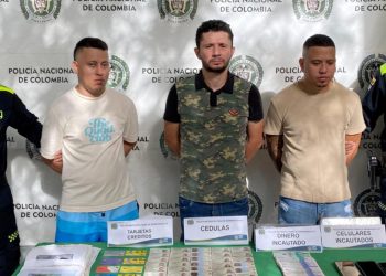 Cuatro presuntos integrantes de la banda ‘Triple 8’ enviados a prisión por hurtos informáticos en Barranquilla