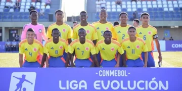 Colombia Sub-15 se juega una carta clave ante Perú en la Liga Evolución 2025