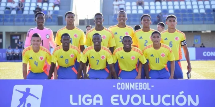 Colombia Sub-15 se juega una carta clave ante Perú en la Liga Evolución 2025