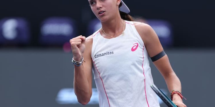 Emiliana Arango se instala en los cuartos del WTA de Guadalajara
