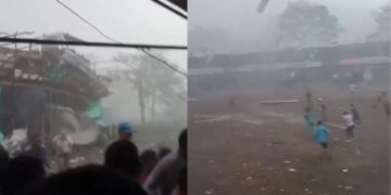 ¡La naturaleza dijo “no más corralejas!” Vendaval desarma fiesta en San Ángel y libera a toros y caballos