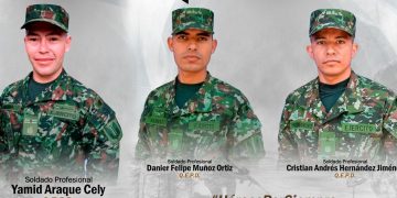 Tres soldados murieron en combates con el ELN en Norte de Santander y Bolívar