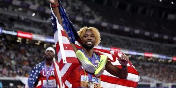 Noah Lyles alcanza a Bolt: Cuarto oro mundial en 200 metros