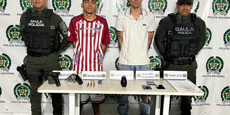 Capturada banda de extorsionistas en barrio El Pueblito de Barranquilla