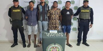 Capturan a cuatro hombres por tráfico de drogas en Magangué, Bolívar