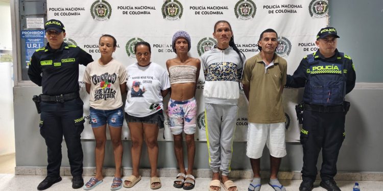 Nueve capturados en una ofensiva policial contra el crimen en Barranquilla y Soledad