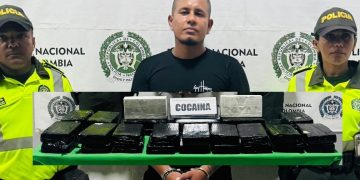 Capturado en Barranquilla un hombre que transportaba 37 panelas de cocaína en un bus