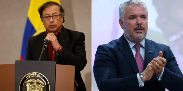 Duque y Petro cruzan críticas en redes tras decisión de EE. UU. sobre la descertificación