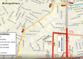 Cierres viales y plan especial de Transmetro por concierto de Silvestre Dangond en Barranquilla