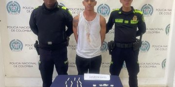 Capturan a joven con coca y marihuana en el Centro de Barranquilla
