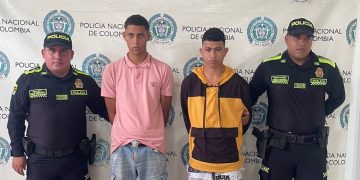 Capturan a dos hombres en Soledad con 600 dosis de marihuana listas para la venta