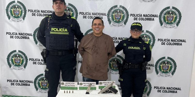 Capturado en Valledupar por disparar a su pareja en conjunto residencial
