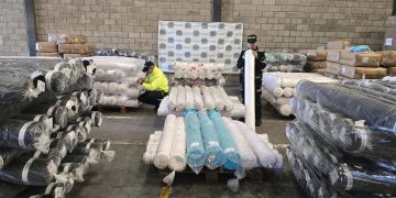 Aprehendida mercancía ilegal avaluada en más de $1.400 millones en Barranquilla