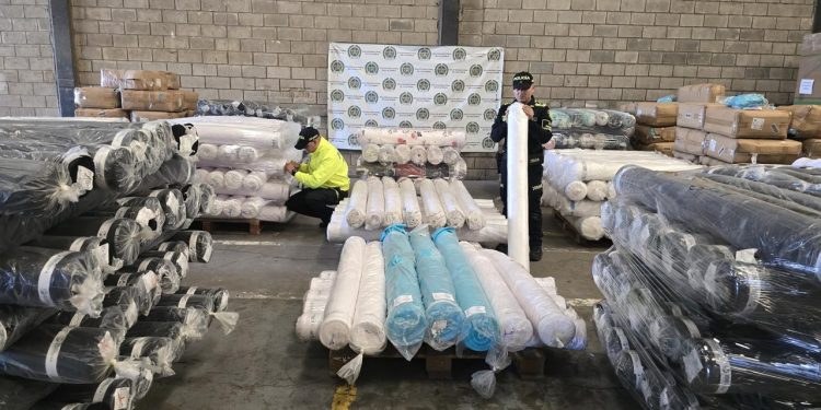 Aprehendida mercancía ilegal avaluada en más de $1.400 millones en Barranquilla