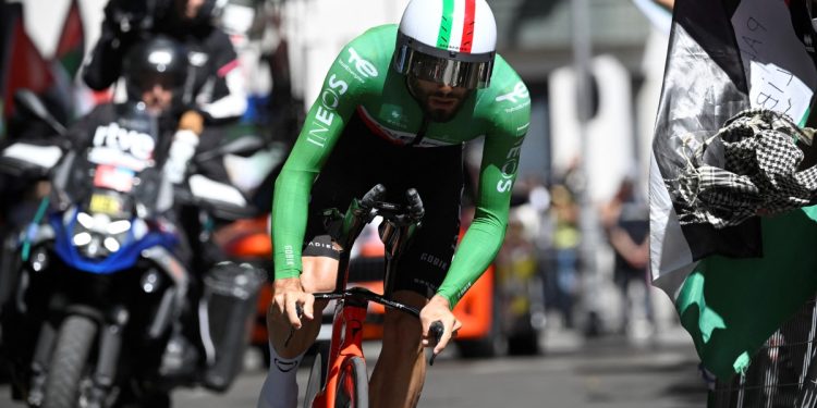 Filippo Ganna conquista la contrarreloj en la Vuelta a España