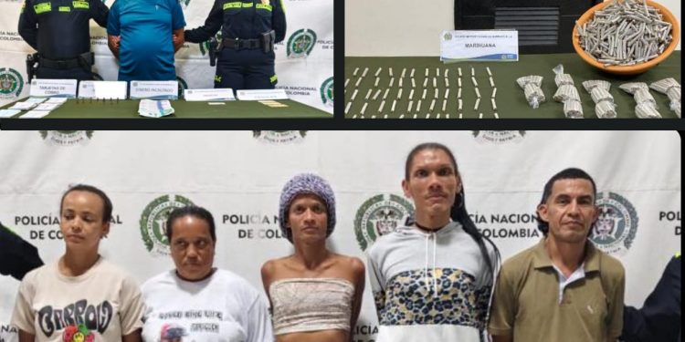 Caen nueve personas en Barranquilla y Soledad por tráfico de drogas y porte ilegal de armas