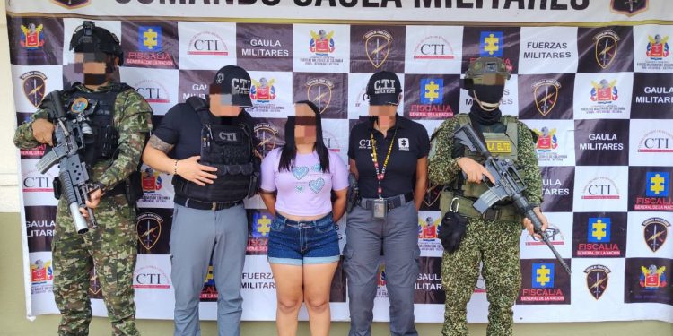 Capturada compañera sentimental de alias Naín, presunto cabecilla de sicarios de Los Pachenca