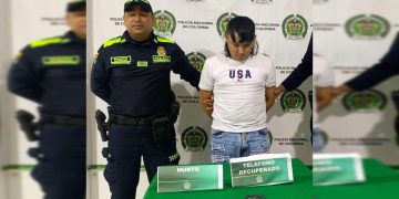 Policía captura en Usiacurí (Atlántico) a cobradiario que le quitó el celular a una clienta por no pagarle una cuota