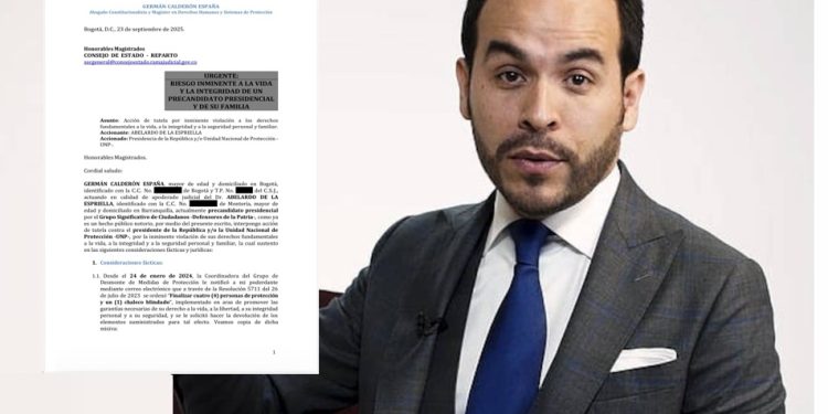 Abelardo de la Espriella interpone tutela contra la UNP y Presidencia por reducción de su esquema de seguridad