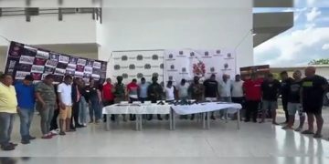 Caen 23 integrantes de redes criminales en la Costa Norte: entre ellos, exmiembros de la Fuerza Pública