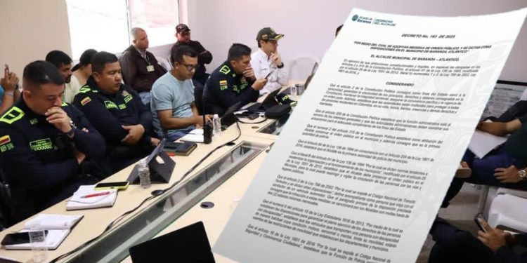 Baranoa se blinda: alcalde emite nuevas medidas para reforzar la seguridad en el municipio