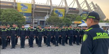 Listo el dispositivo de seguridad para el partido Colombia–Bolivia en el Metropolitano