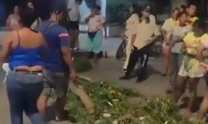 Restablecen el servicio de energía en Villa Rosario y comunidad levanta protesta