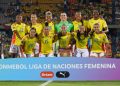 Colombia visita a Ecuador en la Liga de Naciones Femenina