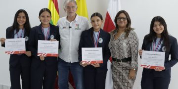Gobernación del Atlántico exalta a la Escuela Normal Superior Santa Ana de Baranoa por dejar en alto el nombre del departamento en el Mundial de Ciencias y Tecnología Escolar