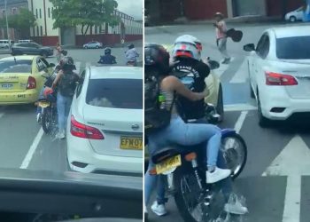 Ofrecen recompensa por pareja de “motoladrones” que hirió a pasajero del MIO en Cali